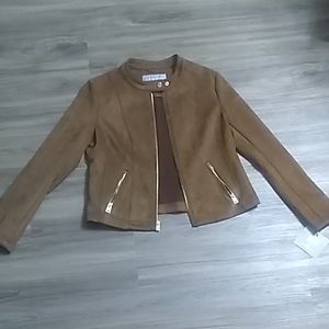 NWT boutique Andrew Marc suede jacket!